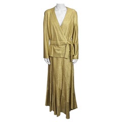 Disco-Ära Gold Lame Ensemble
