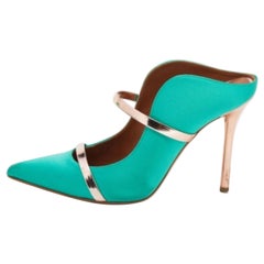 Malone Souliers Greene & Greene & Greene in raso di pelle Maureen a punta misura 37