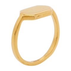 Chloe Gold Tone Ring Size 54