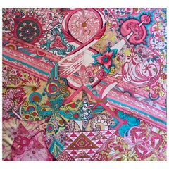 Sciarpa di seta Hermès "L'Ivresse De L'Infini" 2011