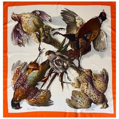 Hermès Silk Scarf "Belle Chasse" 1963