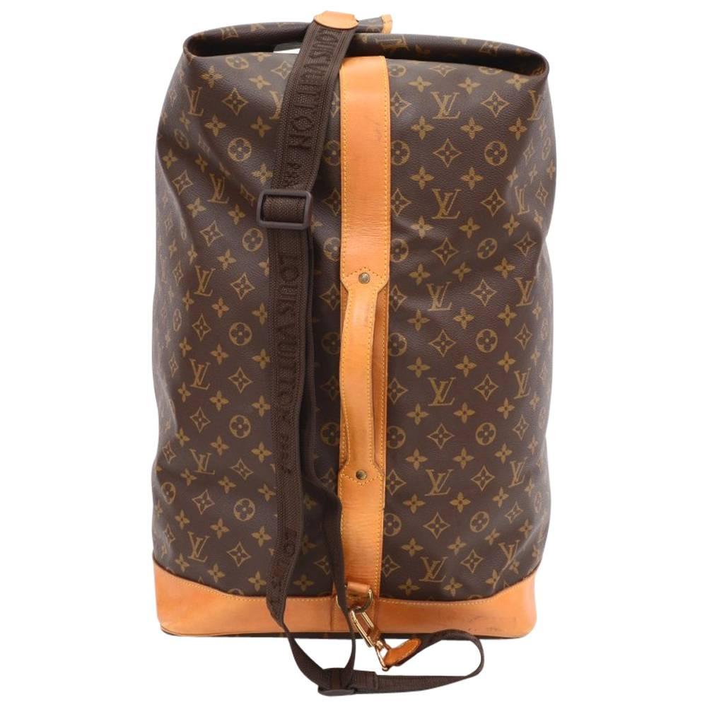 Vintage Louis Vuitton Sac Marine Monogram Canvas Duffle Travel Bag