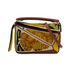 Loewe x William De Morgan Puzzle Mini Gesticktes Gelb Multicolor