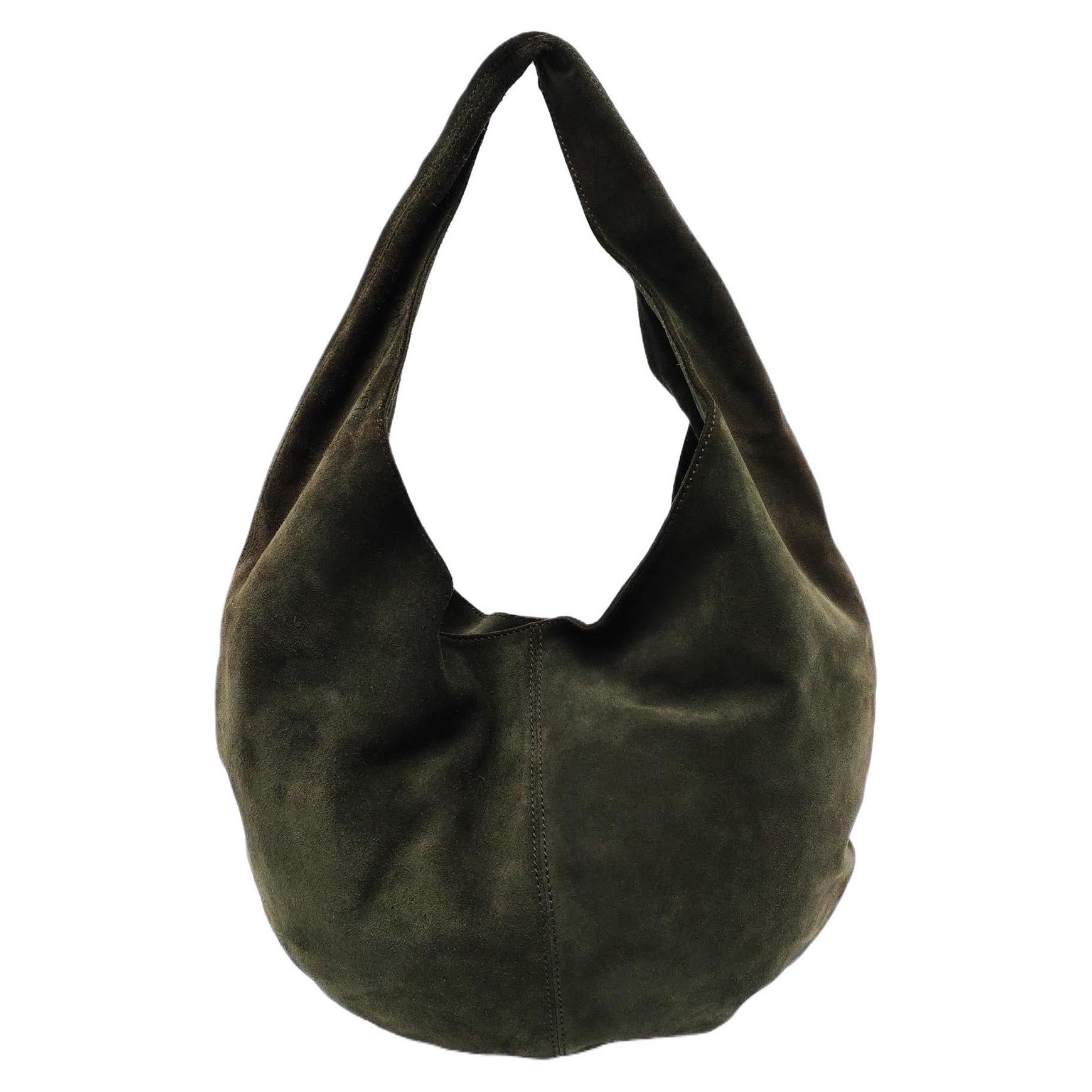 Bottega Veneta Hobo Greene & Greene in pelle scamosciata