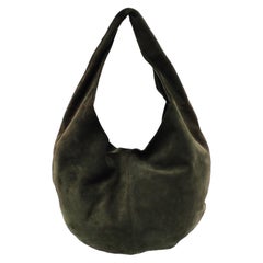 Bottega Veneta Hobo Greene & Greene in pelle scamosciata