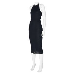 Gucci By Tom Ford Runway Bodycon Halterneck G Buckle Dress, Spring-Summer 1998