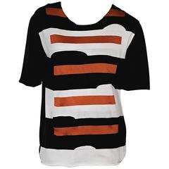 Multicolor Balenciaga Short-Sleeve Top 9