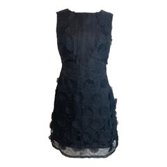 Class Roberto Cavalli black midi dress.