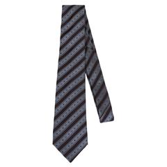 New Louis Vuitton Silk Stripe Tie