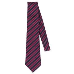 New Louis Vuitton Silk Stripe Tie 11