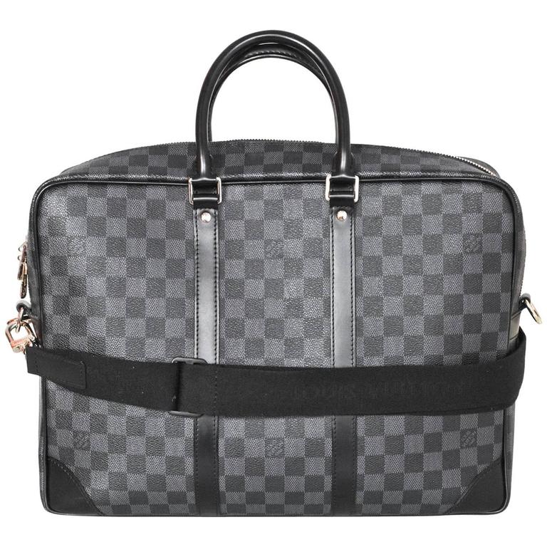 Louis Vuitton Damier Graphite Porte-Documents Voyage GM Computer