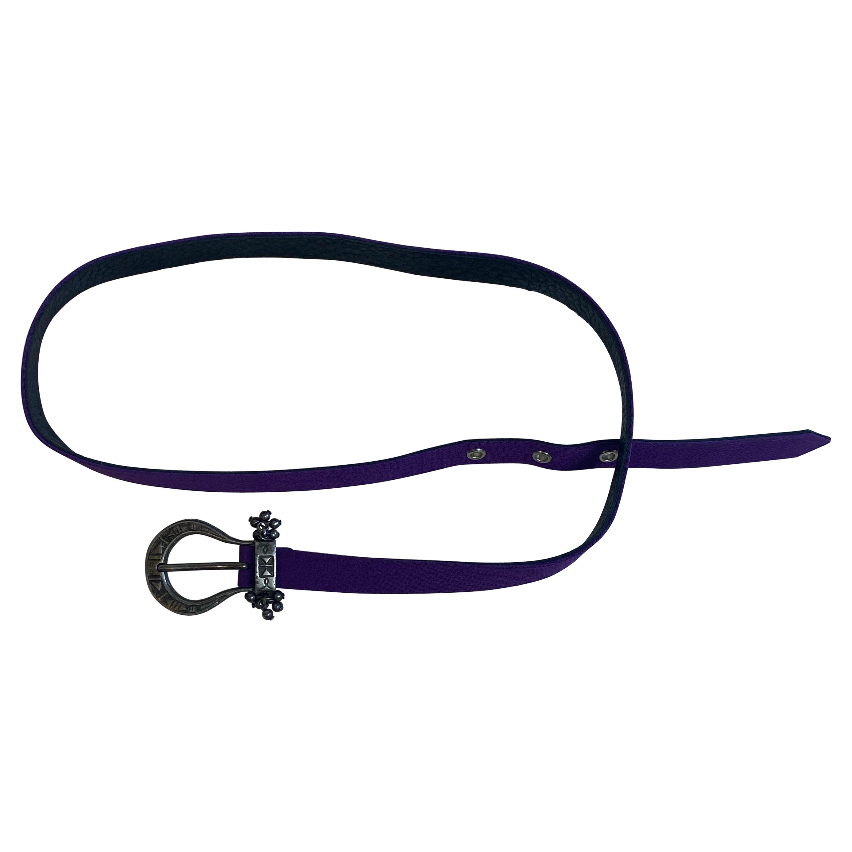 Cintura viola Christian Dior. in vendita