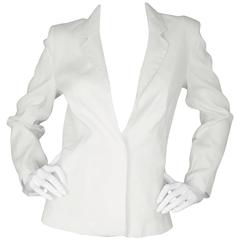 Joseph Ivory Linen Blazer Sz M 7
