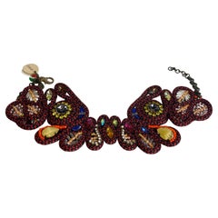 Collar rojo y negro Colección Sveva.