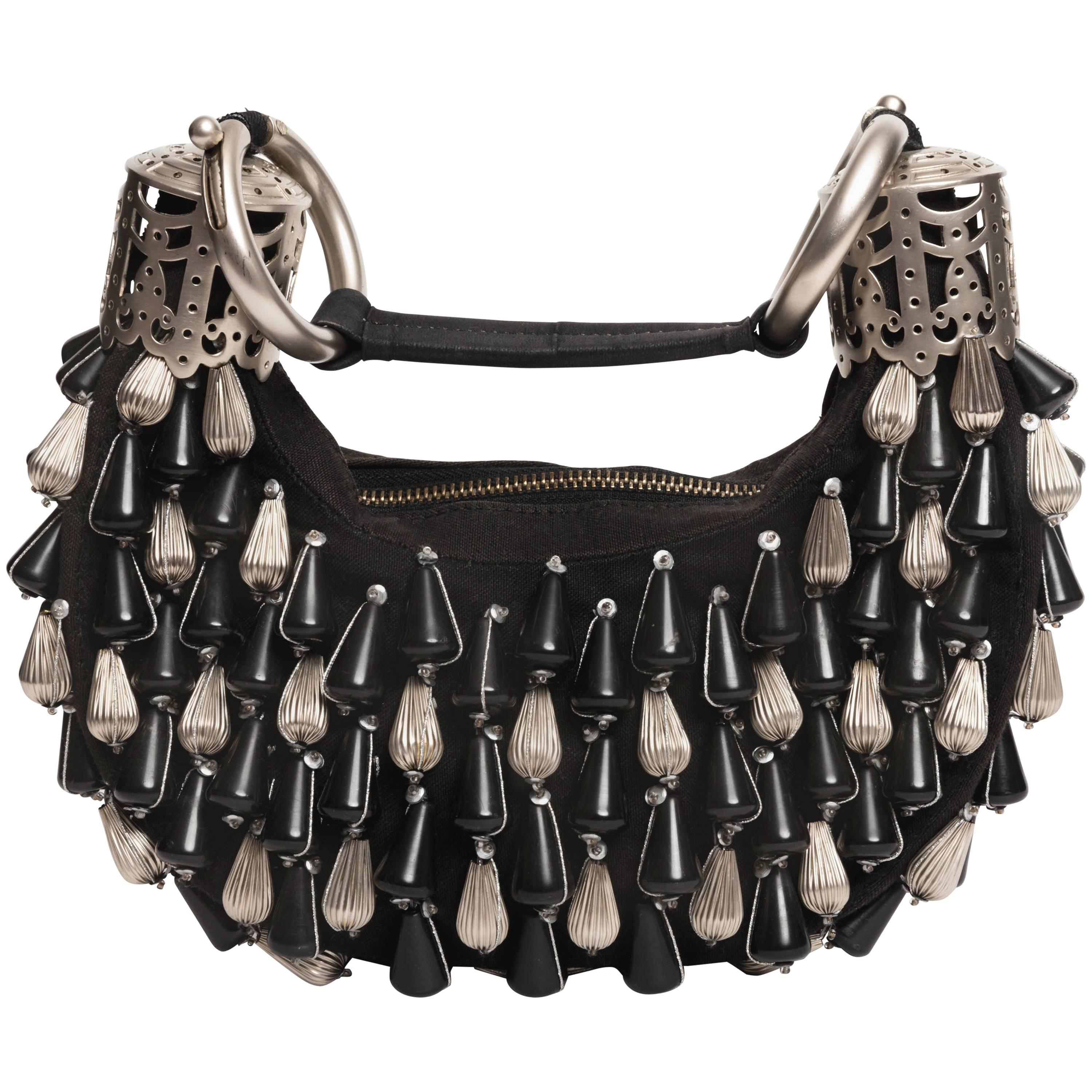 Sac à bracelet noir et argent de Chloe