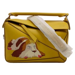 Loewe x Howl's Moving Castle Studio Ghibli Puzzle Calcifer Small Yellow Dog