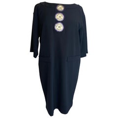 Moschino Boutique Midi Dress Black.