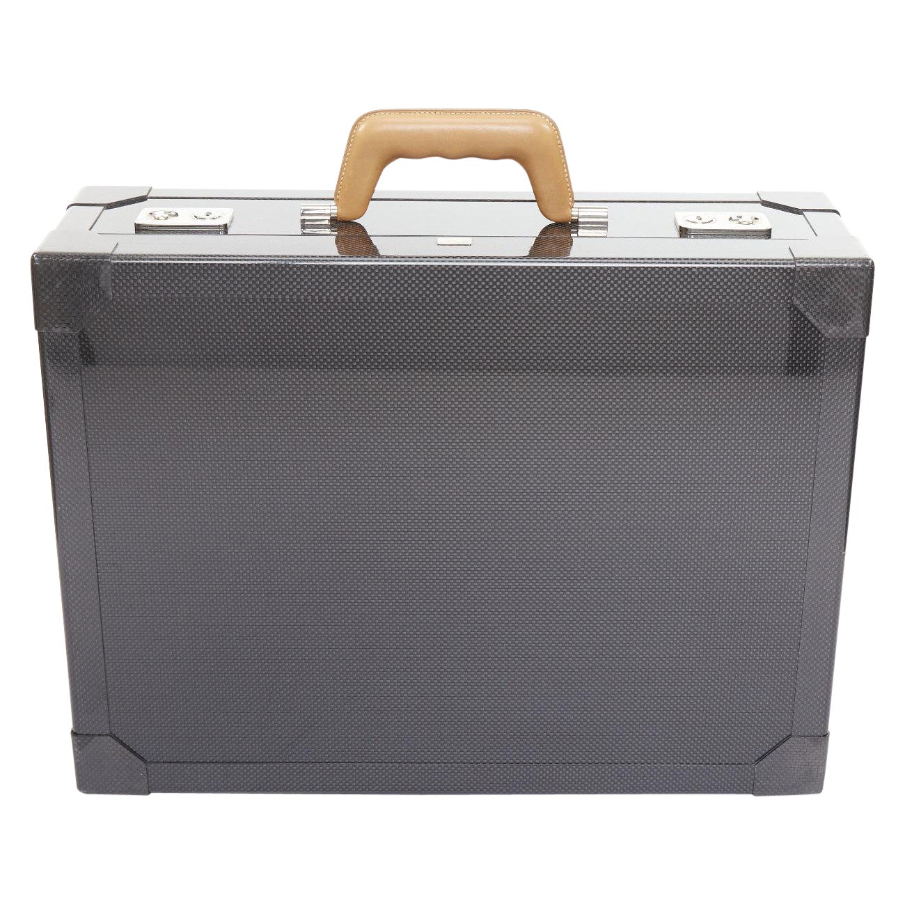 HERMES Espace PM Attache Case Edizione Limitata 500 cartella in fibra di carbonio grigia in vendita