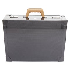 HERMES Espace PM Attache Case Limited Edition 500 grey carbon fibre briefcase