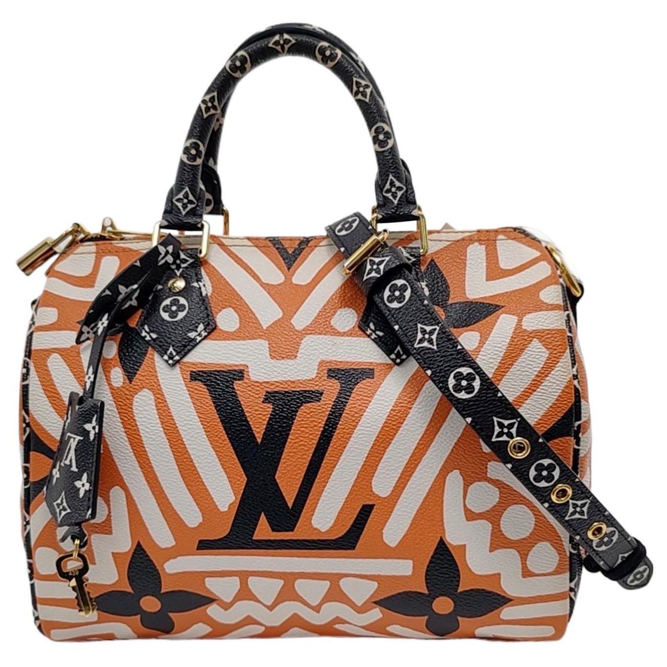 Louis Vuitton Speedy Bandouliere 25 Giant Monogram Crossbody Tasche