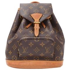 Louis Vuitton Mini Montsouris Monogram Canvas Backpack Bag