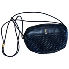 Schwarze Yves Saint Laurent Tasche.