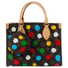 Louis Vuitton x Yayoi Kusama shopping bag 'On The Go' Small 2023