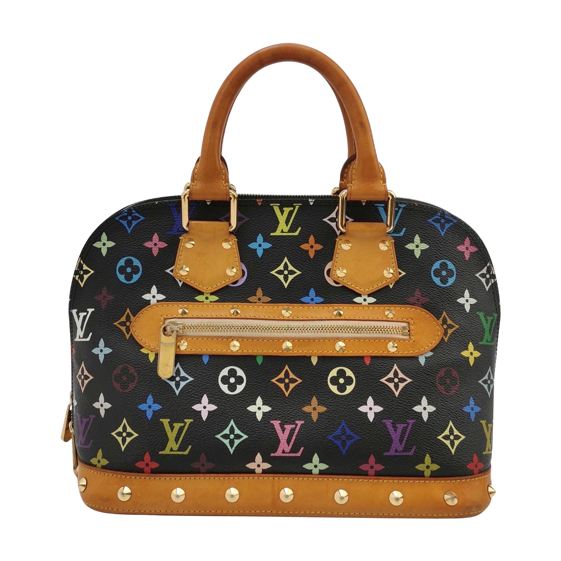 Louis Vuitton x Takashi Murakami Alma Klein Schwarz Multicolor