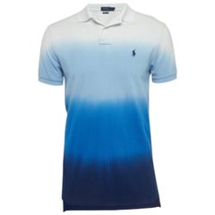 Polo Ralph Lauren Polo de punto de algodón azul M