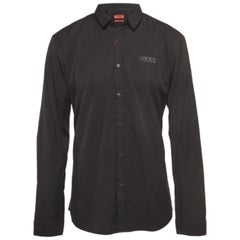 Hugo Boss Black Cotton Long Sleeve Shirt 2XL