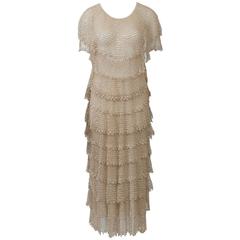 Crochet Tiered Dress 3