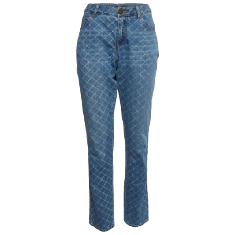 Chanel Denim bleu délavé  Jeans M taille 31"