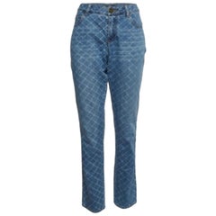 Chanel Denim bleu délavé  Jeans M taille 31"