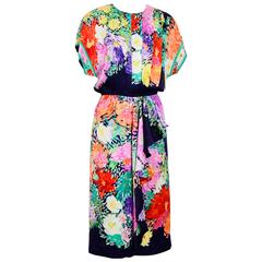 Vintage Silk Signed LEONARD Dress 2