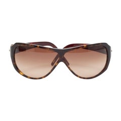 Fendi Lunettes de soleil Wayfarer FS1000M Gradient Tortue marron