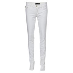 Just Cavalli Vaqueros Blancos Detalle Bolsillo Bordado S Cintura: 30,5