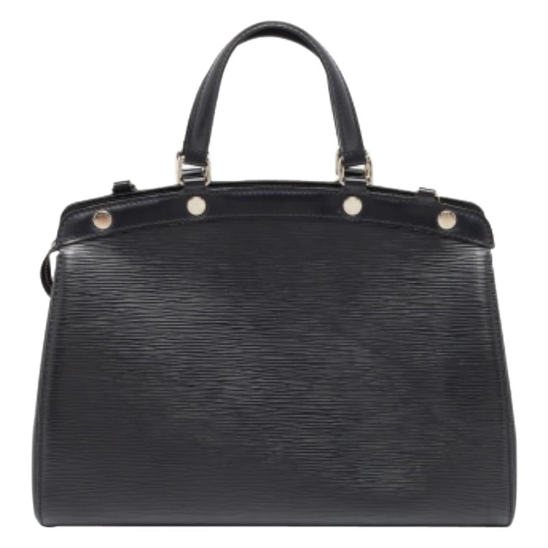 Louis Vuitton Borsa Brea MM in pelle di Epi nera in vendita