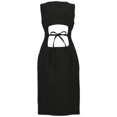 Todd Oldham Cutout Tie Front Dress 1996 1