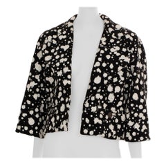 Giacca Chanel nera e bianca 38 FR