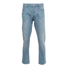 EMPORIO ARMANI Denim blu con vestibilità affusolata  Jeans XXL/Vita 41