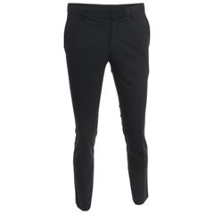 Boss By Hugo Boss Pantalón Slim Fit Lana Negro S