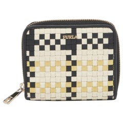 Cartera Furla de piel tricolor con cremallera