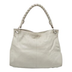 DKNY Charm Hobo de piel gris