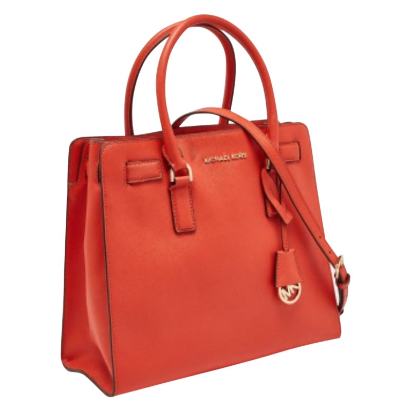 MICHAEL Michael Kors Tote de piel rojo Hamilton Norte Sur