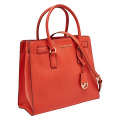 MICHAEL Michael Kors Tote de piel rojo Hamilton Norte Sur