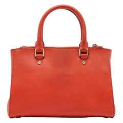 Michael Michael Kors Tote pequeño Sutton de piel roja