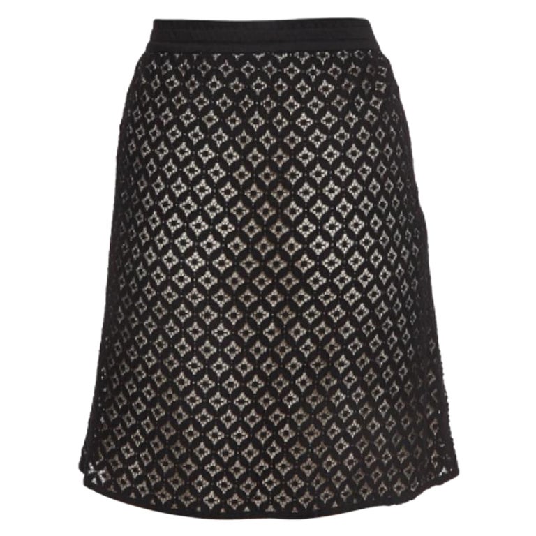 See by Chloe Schwarzer Spitzenminirock M im Angebot