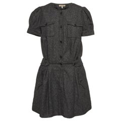 See By Chloe Mini Vestido de Tweed Negro L