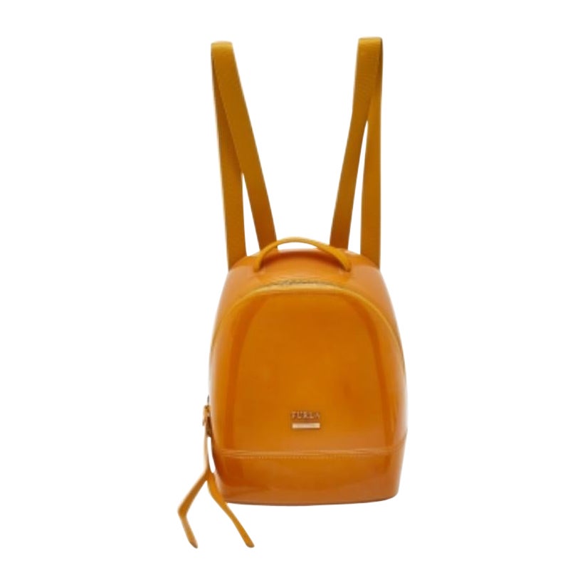 Furla Mochila Caramelo Goma Amarillo en venta