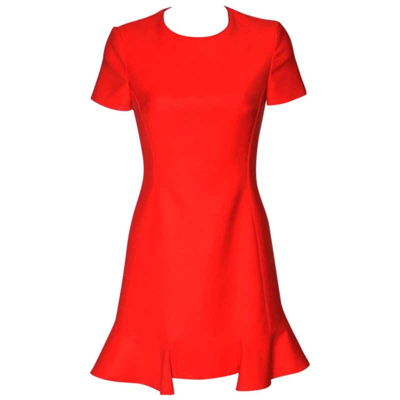 Christian Dior Red Dress – Fitted and Flared - Excellent Condition at ...